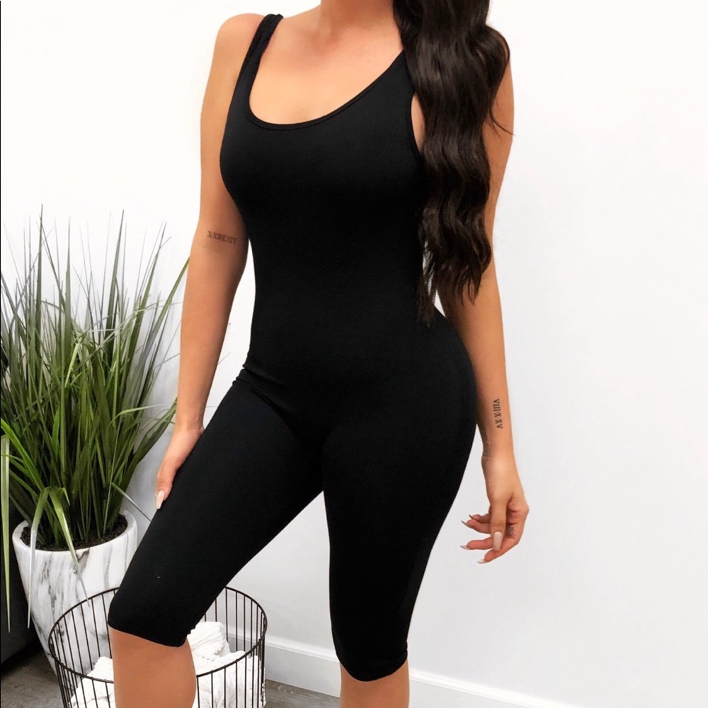Black jumpsuit